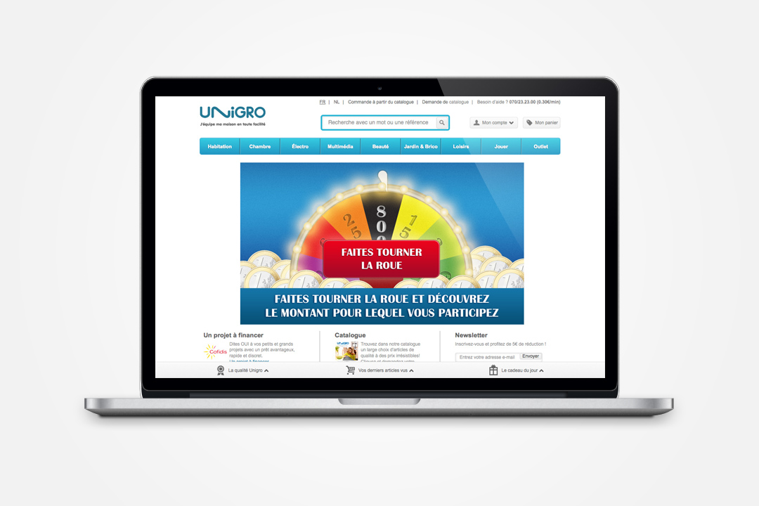 Unigro webshop